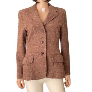 Vintage Country Suburbans tweed wool blazer